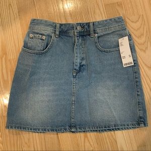 NWT BDG Urban Outfitter Hi-Rise Denim Mini Skirt